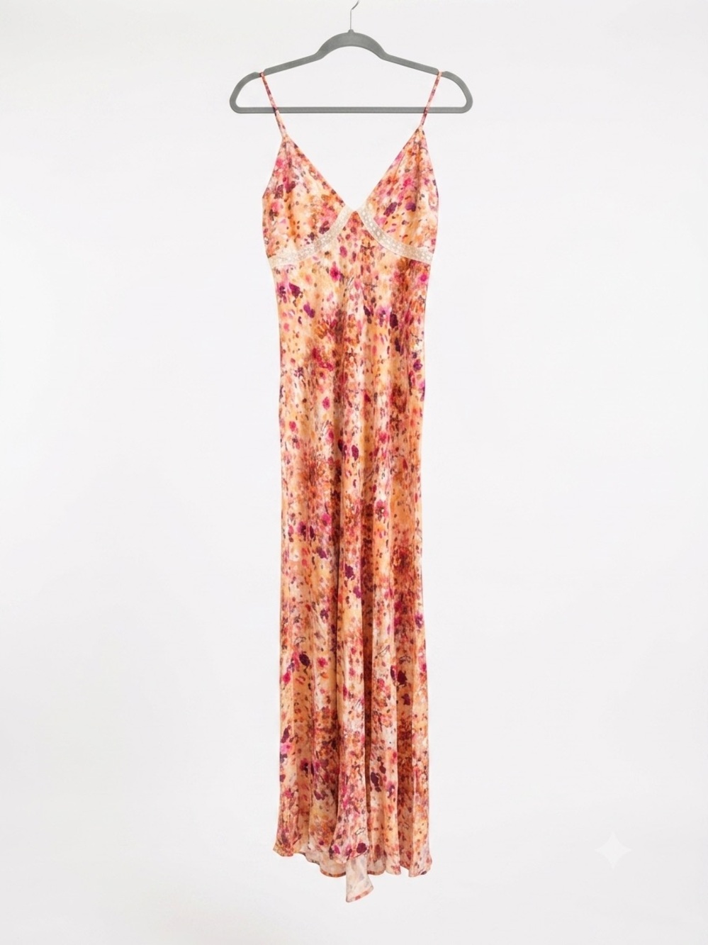 Favorite Daughter Pink Yellow Floral Maxi Dress